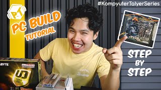 Step by Step AMD Ryzen PC Build Tutorial  Kompyuter Talyer Series for Office Use [upl. by Ebeohp]