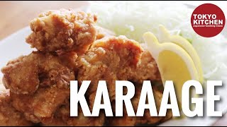 How to make Karaage Japanese Fried Chicken [upl. by Icat]