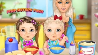 Sweet Baby Girl Twin Sisters Unlock All  No ADS Android İos TutoTOONS Free Game GAMEPLAY VİDEO [upl. by Selima]