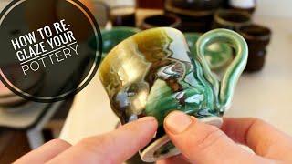 How to ReGlaze your Pottery [upl. by Maureene]