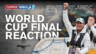 BEST Rugby World Cup Reaction  Middle of the South Atlantic  Clipper 202324 Race [upl. by Purcell]