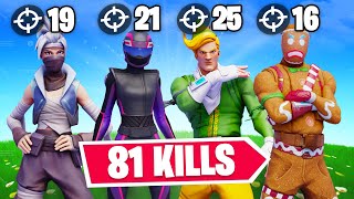 We Broke The Fortnite Elimination Record 81 Kills [upl. by Nylaf]