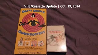 VHSCassette Update  October 19 2024 [upl. by Ahsurej]