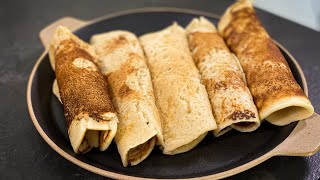 CREPES A TROU MOELLEUSES VÉGÉTALES SALÉES OU SUCRÉES [upl. by Adnik]