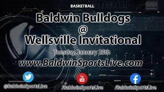 Baldwin Bulldogs  Wellsville Invitational Girls Basketball 12522 [upl. by Forkey]