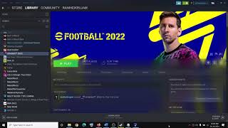 Fix eFootball 2022 Resolution Issue How To Switch To Full Screen In eFootball 2022 [upl. by Yejus]