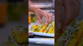 New sandwich Dhokla recipe sheetalkitchen shorts [upl. by Oilasor]