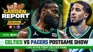 LIVE Celtics vs Pacers Postgame Show  Garden Report [upl. by Justicz]