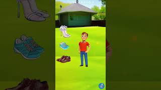 কোনটা কার জুতো  Bangla cartoon Mojar golpo shorts [upl. by Rehttam]