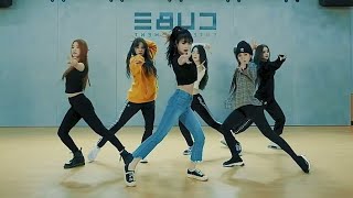 GIDLE  Senorita dance practice mirrored [upl. by Smaoht54]