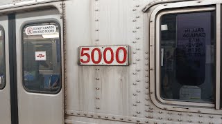 TTC Subway Bombardier T1 5000 departing BloorYonge Station [upl. by Ecarg242]