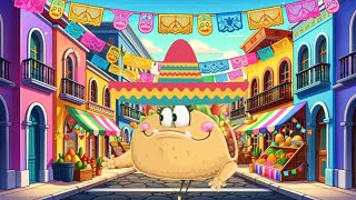 🎉 Lets Fiesta With Tacos 🌮  Fun Song For Kids [upl. by Fein651]