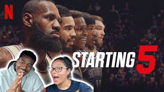 Starting 5  Official trailer  Netflix REACTION [upl. by Anamor]