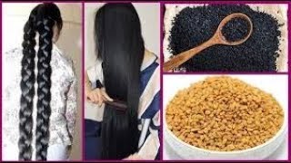 DIY hair growth serum ll Fenugreek and Black seed serum [upl. by Samuel]