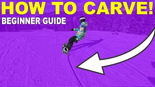 How To Carve a Snowboard  5 Easy Steps [upl. by Fritts163]