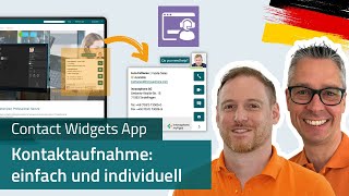 innovaphone myApps  Contact Widgets App Vorstellung und Funktionen  deutsch [upl. by Cherilynn89]