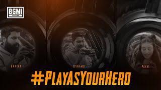 Play As Your Hero Ft ghatakgaming9127 DynamoGaming PAYALGAMING [upl. by Oretna]