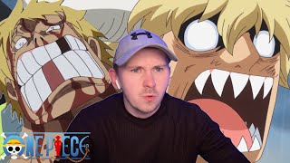 LUFFY AND BELLAMY  CAVENDISH DESTROYS DELLINGER  One Piece Reaction Episode 711712 [upl. by Ayhdnas]