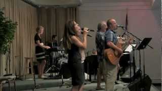 BRC Worship Team  Search Me Know Me by Mildred Rainey and Kathryn Scott  072212 [upl. by Teak]