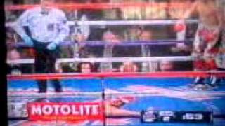 Donaire VS Montiel 2nd Round KO [upl. by Robi]