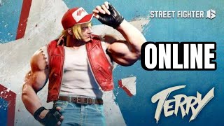 STREET FIGHTERS 6 TERRY ONLINE PS5 [upl. by Ahseena]