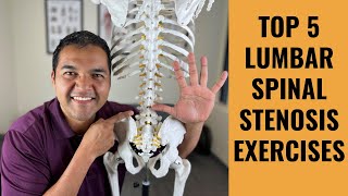 Top 5 Pressure Relieving Lumbar Spinal Stenosis Stretches And Exercises [upl. by Salli624]