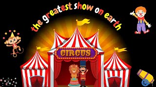 Little Star Baby Sensory  The Greatest Show On Earth babysensory circus eyetracking [upl. by Dichy407]