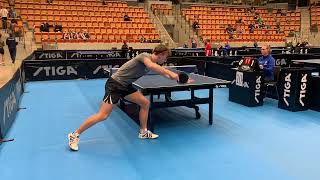 Malte Nilsson vs Oliver Berntsen  Men’s 18  Sweden Star Rekordspelen 2024 [upl. by Atekram]