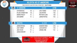 Ringwood District CA   Bill Wilkins Cup  GRAND FINAL  Kilsyth v St Andrews Day 2 [upl. by Nioe]