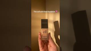 Elf satin finish foundation shortsvideo ugc viral reels makeup elf [upl. by Merril]