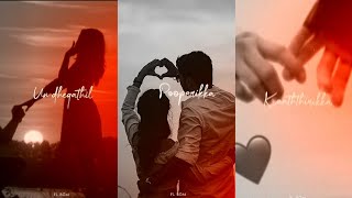 Enthan ❤Hormone💫 ellam theepidikka🥵🔥 hiphopthamizha love WhatsApp status [upl. by Doran]