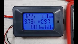 Wattímetro Digital com Display LCD 6 em 1 [upl. by Egide]