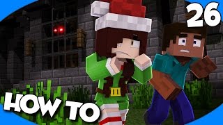 WOODLAND MANSION FAIL  Minecraft How to Noob 2 Ep 11 [upl. by Tanya]