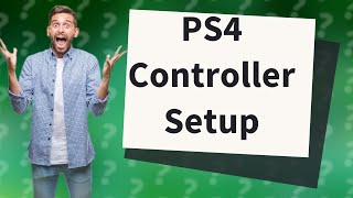 Can you connect a PS4 controller without a cord [upl. by Faustine787]