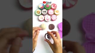 Making Oreo clay waffle shorts [upl. by Arocal911]