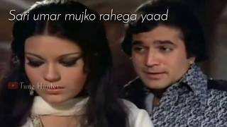 Ek Ajnabee Haseena Se Rajesh Khanna best HD whatsapp status [upl. by Grote]