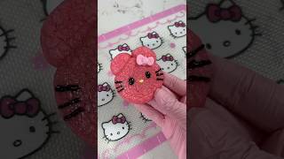 Hello Kitty Sugar Cookies 🎀 [upl. by Ayanat585]