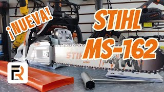 NUEVA MOTOSIERRA STIHL MS162  STIHL MÉXICO  UMBOXING Y REVIEW 2024 stihl motosierra [upl. by Hibbs]