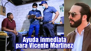 Vicente conocido como chiches tristes si recibió la ayuda del gobierno de Bukele quot Casa Nuevaquot [upl. by Robbin]