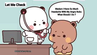 Bubu Funny Doctor Angry Dudu MilkmochaBear Peachgoma BubuDudu [upl. by Etteb]