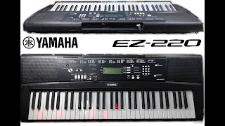 YAMAHA EZ220 EZ 220 DEMO songs 23 [upl. by Atnuahs]