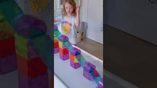 Car Ramps with MAGNATILES® [upl. by Asirac]