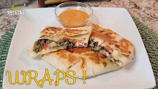 WRAPS de carne molida de Res Quedan Buenísimas [upl. by Joacima]