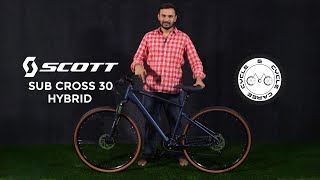 🚲 Scott Sub Cross 30 Hybrid Review  Cycle and Cycle Care 🚲 [upl. by Refotsirhc]