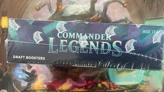 Commander Legends Draft Box Break  These Still Feel Like One of the Better Values Out There [upl. by Ardie]