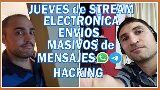 STREAM con davidtoscano  ELECTRONICA y MENSAJES MASIVOS [upl. by Nayrbo]