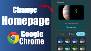 How To Change Google Background Image  Change Chrome Theme amp Color [upl. by Soutor]