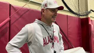 Alabama TE Coach Bryan Ellis Interview  Mercer Game Week [upl. by Nara586]