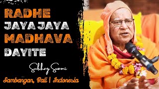 Radhe Jaya Jaya Madhava Dayite  Sambangan Bali  Indonesia [upl. by Jew]