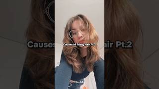 Causes of frizzy hair Pt2 💫haircare tips shorts trending viral fypシ [upl. by Habeh]